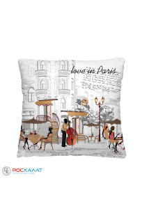 Декоративная подушка С любовью из Парижа