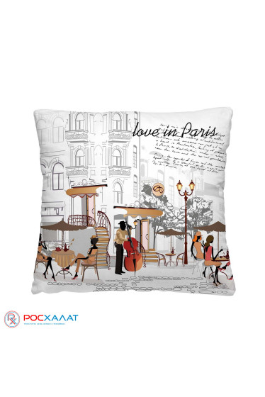Декоративная подушка С любовью из Парижа