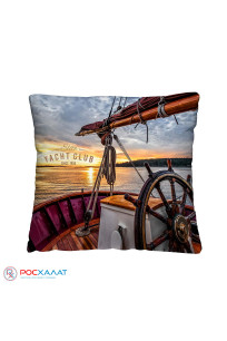 Декоративная подушка Яхта