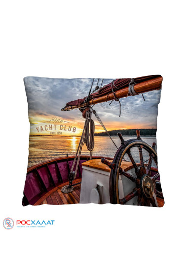 Декоративная подушка Яхта