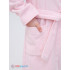 Детский махровый халат с капюшоном розовый МЗ-04 (7)