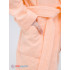 Детский махровый халат с капюшоном персиковый МЗ-04 (32)