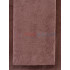 Махровое полотенце однотонное коричневое МИ-04 (118)