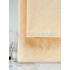 Махровое полотенце жаккардовое Вензель кремово-желтый ПМА-6599 (196) 