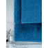 Махровое полотенце жаккардовое Вензель синий ПМА-6599 (307)