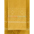 Махровое полотенце жаккардовое Соната горчичный ПМА-6603 (308) 