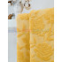Махровое полотенце жаккардовое Шиповник горчичный ПМА-6591 (308)