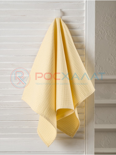 Однотонное вафельное полотенце ПВ-01 (1)