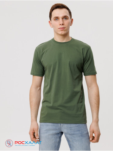 Трикотажная футболка хаки ВФ-18 (125)