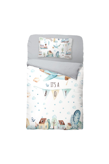 Детский Комплект постельного белья Бязь мальчик (пр-ня на резинке)