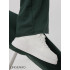 Женские брюки - палаццо из футера 2-х нитки Lingeamo хаки КБ-26 (53)