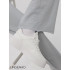 Женские брюки - палаццо из футера 2-х нитки Lingeamo серебристый КБ-26 (61)