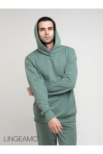 Мужской худи из футера LINGEAMO хаки