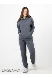 Женский костюм из футера LINGEAMO серый