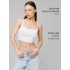 Женский топ на бретелях Lingeamo белый ЛТ-05 (1)