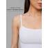 Женский топ на бретелях Lingeamo белый ЛТ-05 (1)