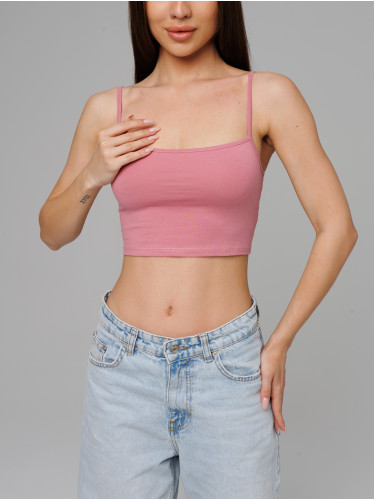 Женский топ на бретелях Lingeamo брусничный ЛТ-05 (22)