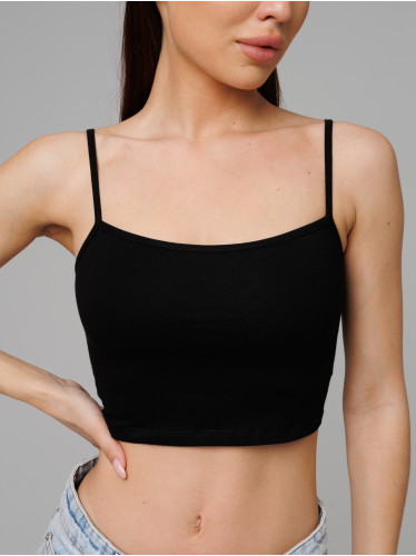 Женский топ на бретелях Lingeamo черный ЛТ-05 (7)