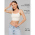 Женский топ на бретелях Lingeamo кремовый ЛТ-05 (131)