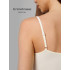 Женский топ на бретелях Lingeamo кремовый ЛТ-05 (131)