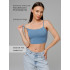Женский топ на бретелях Lingeamo голубой ЛТ-05 (62)