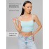 Женский топ на бретелях Lingeamo морская волна ЛТ-05 (19)
