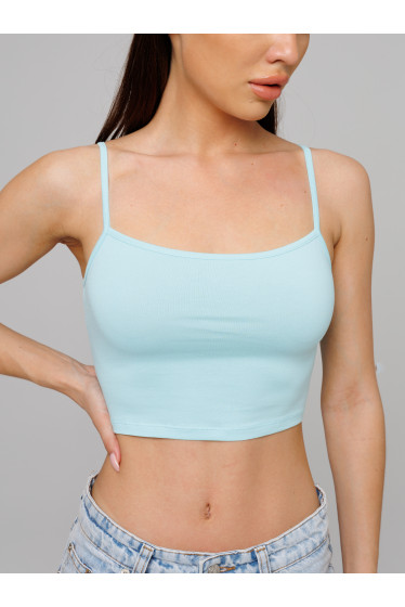Женский топ на бретелях Lingeamo морская волна