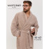 Махровый халат с рукавом покроя реглан унисекс однонитка МЗ-26 (31)