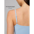 Женский топ на бретелях Lingeamo нежно-голубой&nbsp;ЛТ-05 (63)