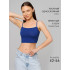 Женский топ на бретелях Lingeamo синий ЛТ-05 (89)