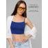 Женский топ на бретелях Lingeamo синий ЛТ-05 (89)