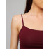 Женский топ на бретелях Lingeamo темно-бордовый ЛТ-05 (28)