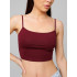 Женский топ на бретелях Lingeamo темно-бордовый ЛТ-05 (28)