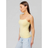Женская майка на бретелях Lingeamo лимонно-кремовый&nbsp;ЛТ-07 (131)