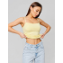 Женская майка на бретелях Lingeamo лимонно-кремовый&nbsp;ЛТ-07 (131)