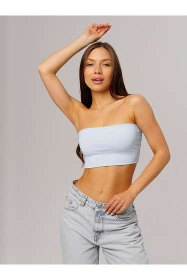 Женский топ-бандо Lingeamo нежно-голубой