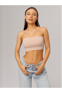 Женский топ-бандо Lingeamo бежевый