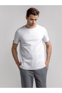 Трикотажная мужская футболка LINGEAMO белая