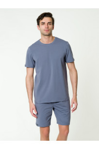 Трикотажная мужская футболка LINGEAMO серая