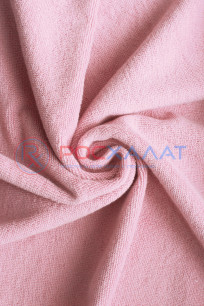 Махровое полотенце однотонное пудрово-розовое