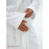 Мужской махровый халат с шалькой белый  МЗ-03 (1)