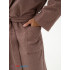 Жаккардовый мужской махровый халат с шалькой МЗ-11 (118)