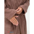Мужской махровый халат с жаккардовой отделкой, воротник шалька МЗ-14 (118)