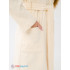 Женский халат с капюшоном кремовый МЗ-06 (131)