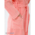 Женский халат с капюшоном светло-коралловый МЗ-06 (6)