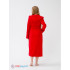 Женский халат с капюшоном красный МЗ-06 (67)