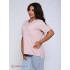 Женская футболка с принтом пудрово-розовый КФ-02 (3)