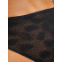 Бесшовные трусы слипы кружевные Lingeamo черный ВР-07 (7)