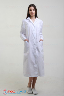 Женский медицинский халат ТИСИ с ВО белый