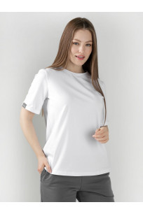 Трикотажная женская футболка LINGEAMO белая